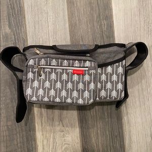 Lekebaby Baby Stroller Organizer in Arrow Print